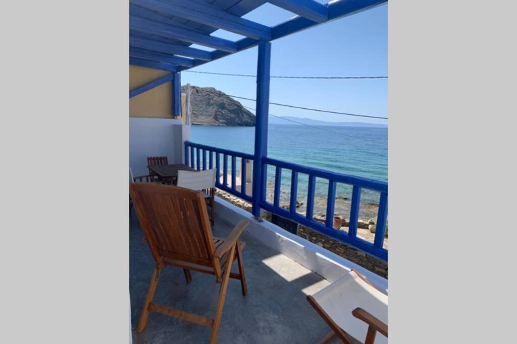Romantic House 6 Steps From The Sea Мохлос Экстерьер фото